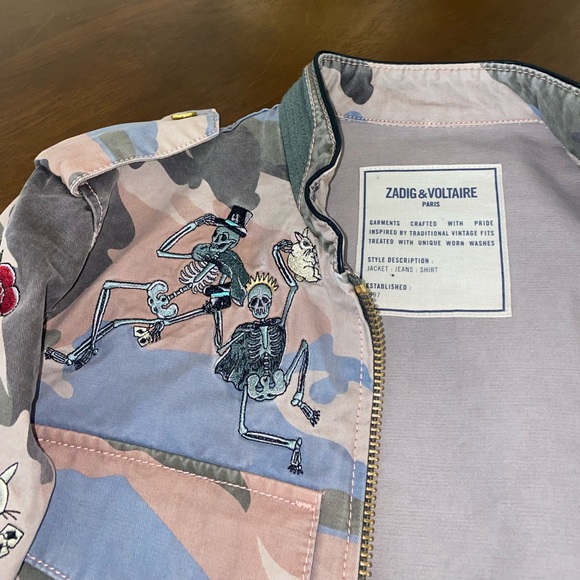 Zadig & Voltaire Army Jacket - Picture 4 of 6